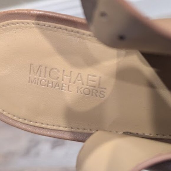 Michael Kors Carla leather platform sandal – Size 8 - Picture 8 of 9